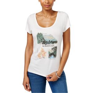 Jamie & Layla Womens Explore Graphic T-Shirt, NWT